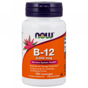 나우푸드 비타민 B-12 2000mcg 로젠지, 100정, 1개