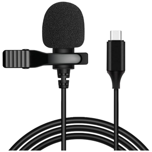 고감도 스마트폰 녹음용 방송용 강의용 소형 유선 핀 클립 마이크