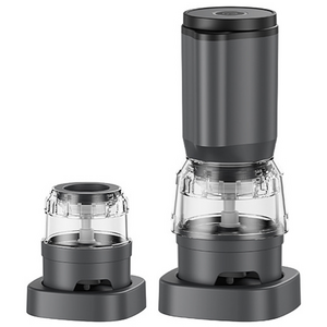 무선 충전식 전동 소금 후추 그라인더, 78ml, 1세트