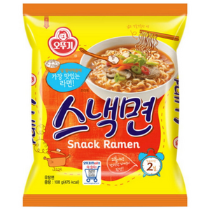 오뚜기 스낵면 108g, 5개