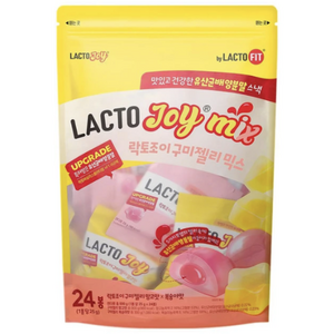 락토조이 구미젤리 복숭아맛 + 망고맛 600g, 600g, 1개