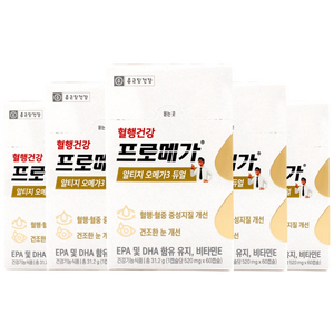 종근당건강 프로메가 알티지 오메가3 듀얼, 60정, 5개