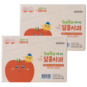아올다 헬로아이 착즙 달콤사과