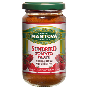 만토바 선드라이 토마토 페이스트 소스, 190g, 1개