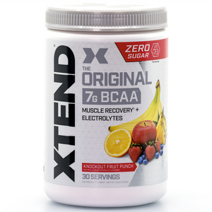 Xtend 오리지널 7g BCAA 녹아웃 프루트 펀치, 396g, 1개