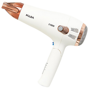 밀다 자동 코드제로 음이온 접이식 헤어 드라이기 MDHD-2000 여행용 가정용 전문가용 드라이어
