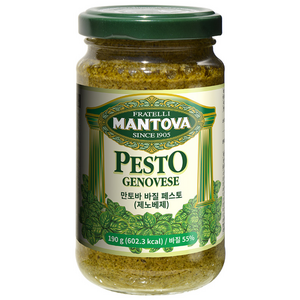 만토바 바질 페스토 제노베제, 190g, 4개