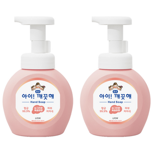 아이깨끗해 핸드워시 모이스처 복숭아, 250ml, 2개