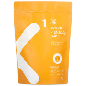 레인보우샵 과탄산소다 베이직, 2kg, 2개