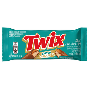 트윅스 솔티드 카라멜, 46g, 6개
