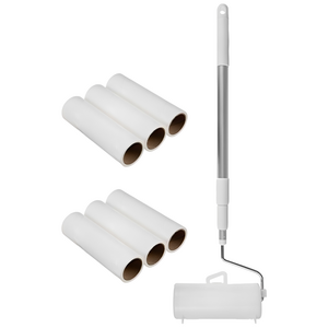 코멧 사선컷팅 테이프 클리너 3단 핸들 + 거치대 + 리필 7개 (16cm x 12m)