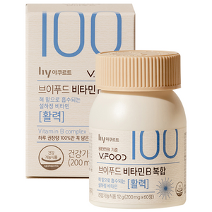 한국야쿠르트 브이푸드 비타민B 복합, 60정, 1개