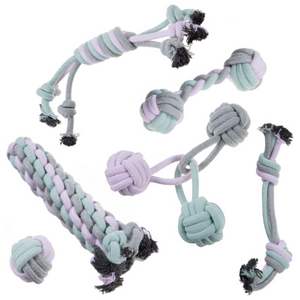 코멧 펫 강아지 로프 장난감 6종 세트