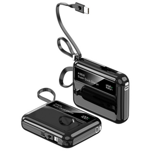 66W 고속충전 20000mAh 보조배터리 내장케이블 항공 규정 준수