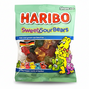 하리보 스위트사우어 베어스 젤리, 175g, 10개