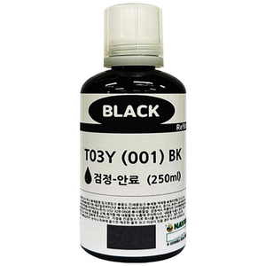 엡손 호환잉크 T03Y 250ml 대용량 L4150 L4160 L6160 L6170 L6190 L6191 L6270 L6290 L6291 L14150 L61910 EPSON001