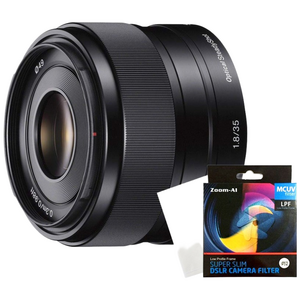 [소니정품] E 35mm F1.8 OSS 렌즈 +MCUV필터+포켓융 /ED 단렌즈