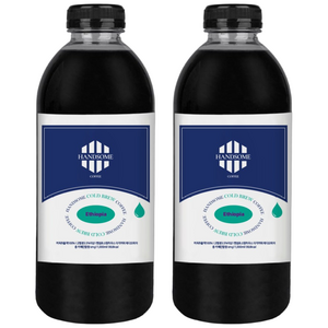 핸섬로스팅하우스 콜드브루 원액 에티오피아 1L 더치커피(고소한 산미), 1L, 1개입, 2개