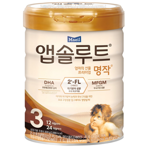 앱솔루트 명작 2FL 분유 3단계, 800g, 1개