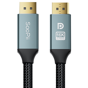 Soopii VESA 16K DP to DP 2.1 케이블 DP80