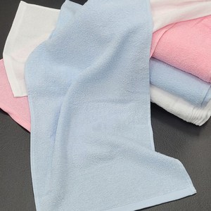 송월타월 업소용 세면타올 55g 면사, 흰색, 10개