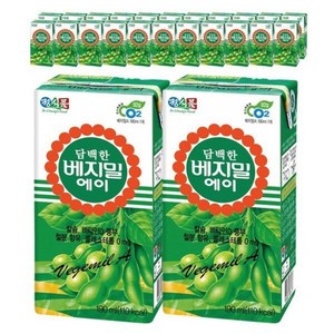 베지밀 에이 담백한 두유, 190ml, 48개