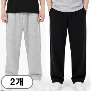 차쿠 1+1(2세트) 남여공용 트레이닝복팬츠 조거팬츠 일자 와이드 추리닝 슬랙스팬츠 작업바지 편의점바지 빅사이즈