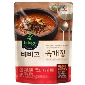 비비고 육개장, 500g, 10개