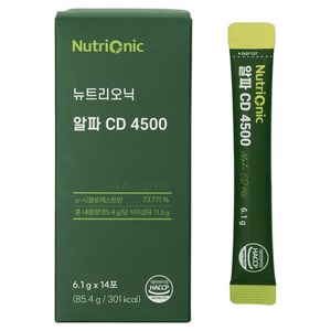 [국내 최고함량] 알파4500 알파CD 알파시디 알파씨디 알파시클로덱스트린, 85.4g, 3개