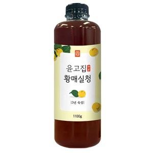 윤고집 하동 황매실청 매실장인 3년숙성, 1개입, 1.1kg, 1개
