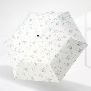 obp 130g 초경량 일본식 꽃무늬 UV 자외선차단 암막 양산 우양산