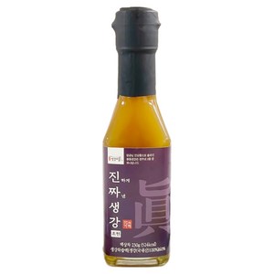 봉동생강마을 진짜 생강착즙 생강진액 초헌230g(유리병) 생강차