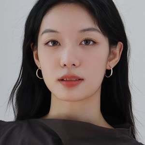 Modvue 데일리링귀걸이심플귀걸이 고급스러운 패션 원터치 여성 악세사리