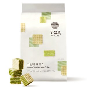 오설록 그린티웨하스, 100g, 1개