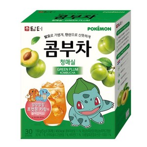 담터 포켓몬 콤부차 청매실맛