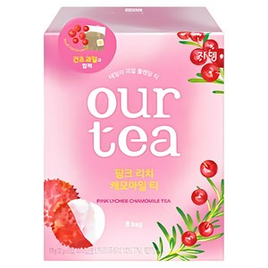 아워티 핑크 리치 캐모마일 티, 22g, 8개입, 1개