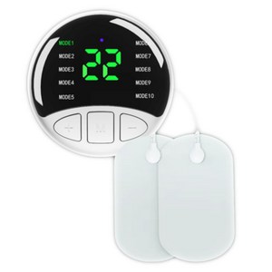 smabat EMS 안마 패치 펄스 마사지기 스마트 마사지 패치 멀티 전신사용 10가지 모드 22단계 강도조절