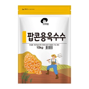 엉클탁 팝콘용 옥수수, 10kg, 1개
