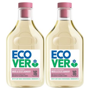 에코버 울세탁 세제 본품, 750ml, 2개