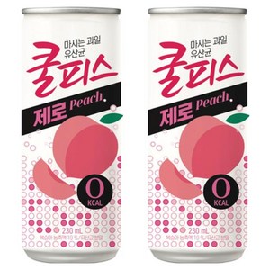 동원 쿨피스 제로 복숭아, 230ml, 30개