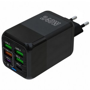 240W 육포트 다기능 고속 충전기 PD+USB초고속 충전기CDTCH