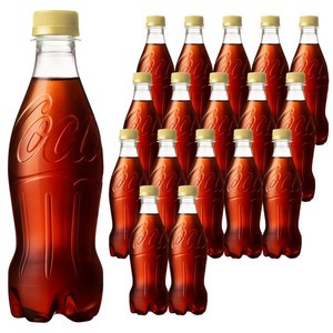 코카콜라 제로 제로 무라벨, 370ml, 18개