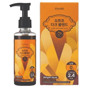 오르조 보리커피 보리차 원액 디카페인 라떼, 280g, 1개