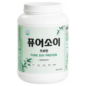 퓨어소이 프로틴, 1kg, 1개