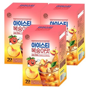 우리차 아이스티 복숭아 70p