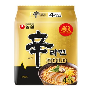 신라면 골드 125g, 32개, (4개입 X 8팩 X 1박스)