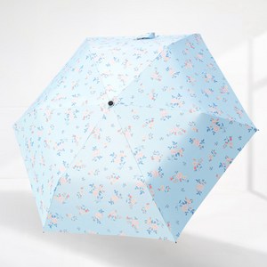 obp 130g 초경량 일본식 꽃무늬 UV 자외선차단 암막 양산 우양산