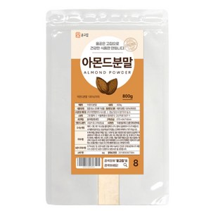 윤고집 아몬드 100% 가루 분말, 800g, 1개
