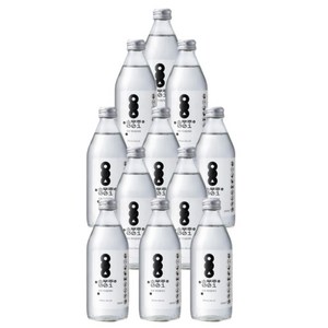 소우주001 유리병 미네랄워터 미세플라스틱없는 물 고순도 산소 충전 (12병 세트), 325ml, 48개