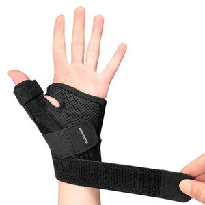 바디공식 바디굿 3단밴드 손목보호대, free, 1개